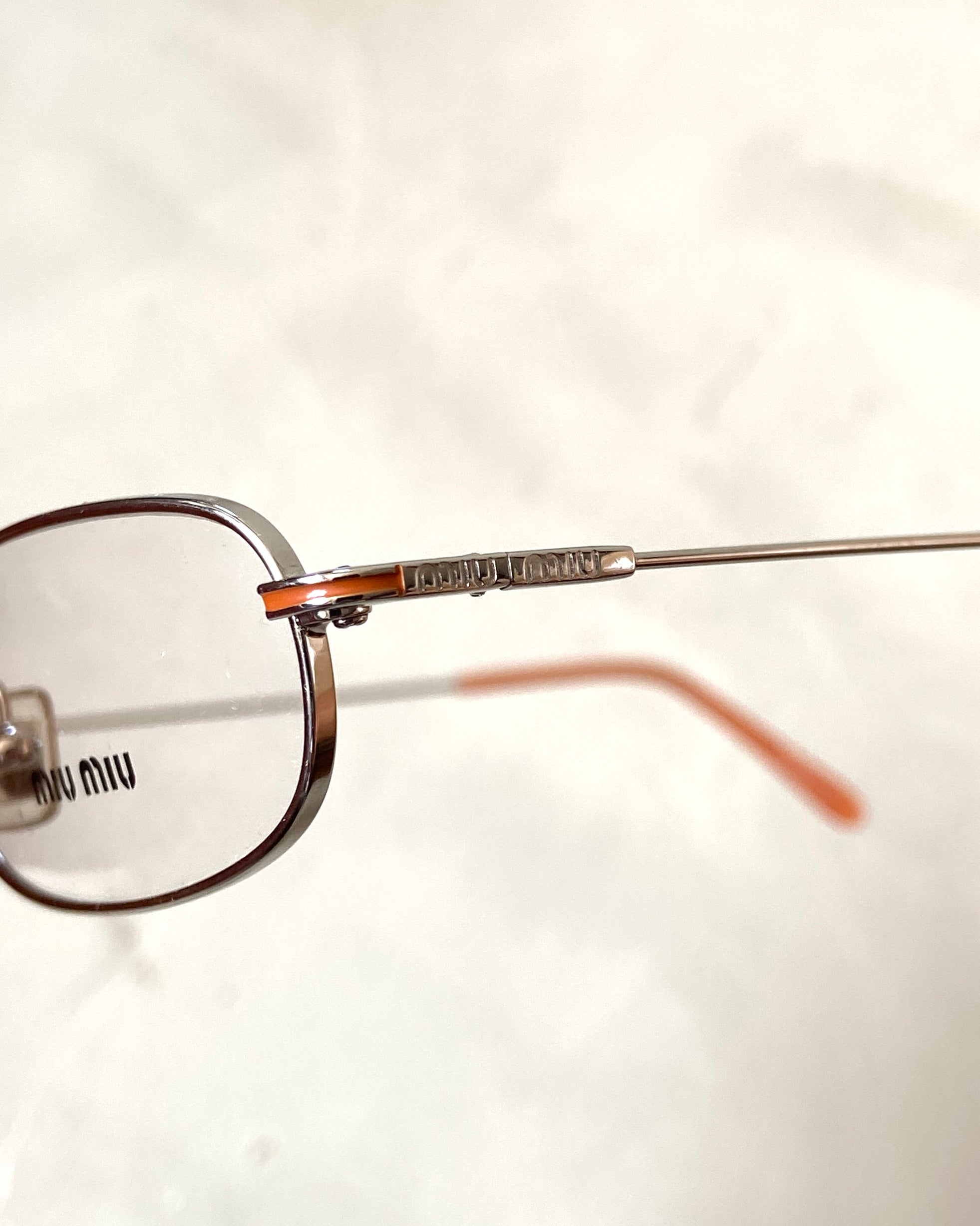 MIU MIU 90'S BAYONETTA GLASSES