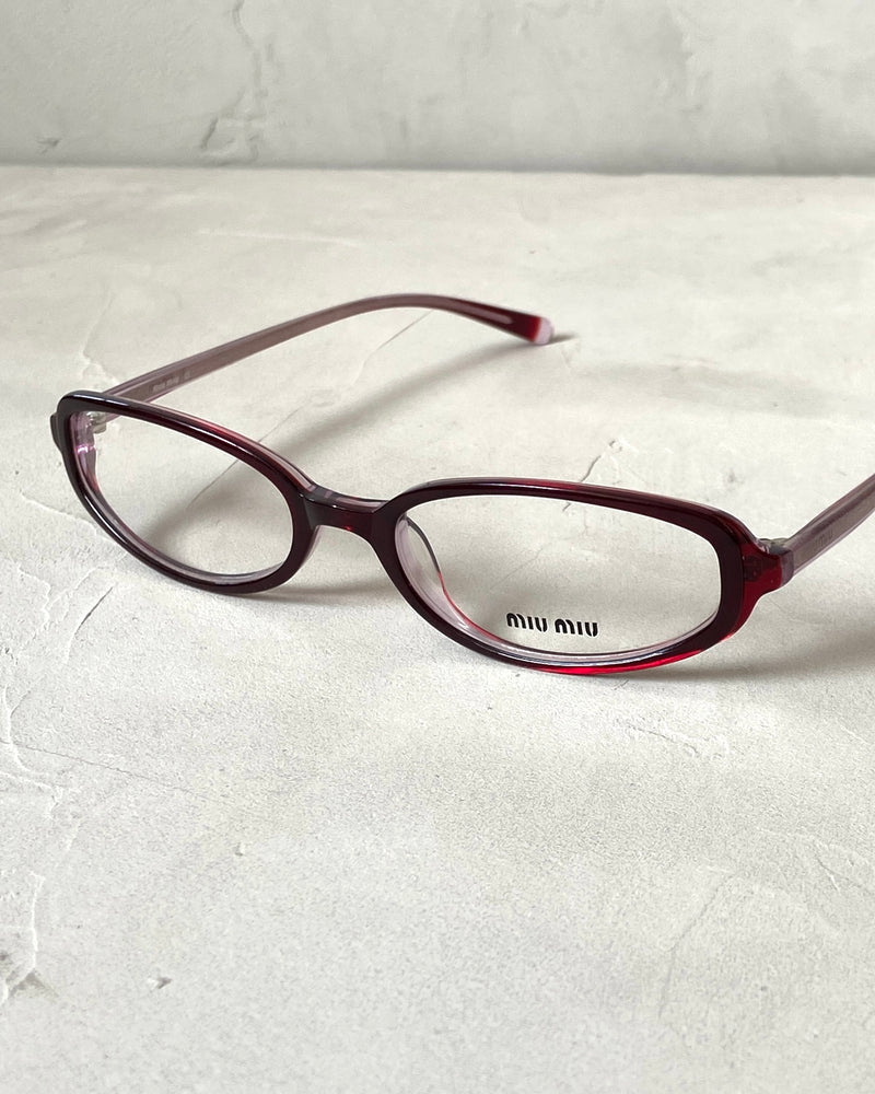 MIU MIU 90'S BAYONETTA GLASSES