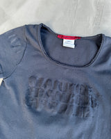 MARITHE FRANCOIS GIRBAUD MFG LOGO BABY TEE - XS / S