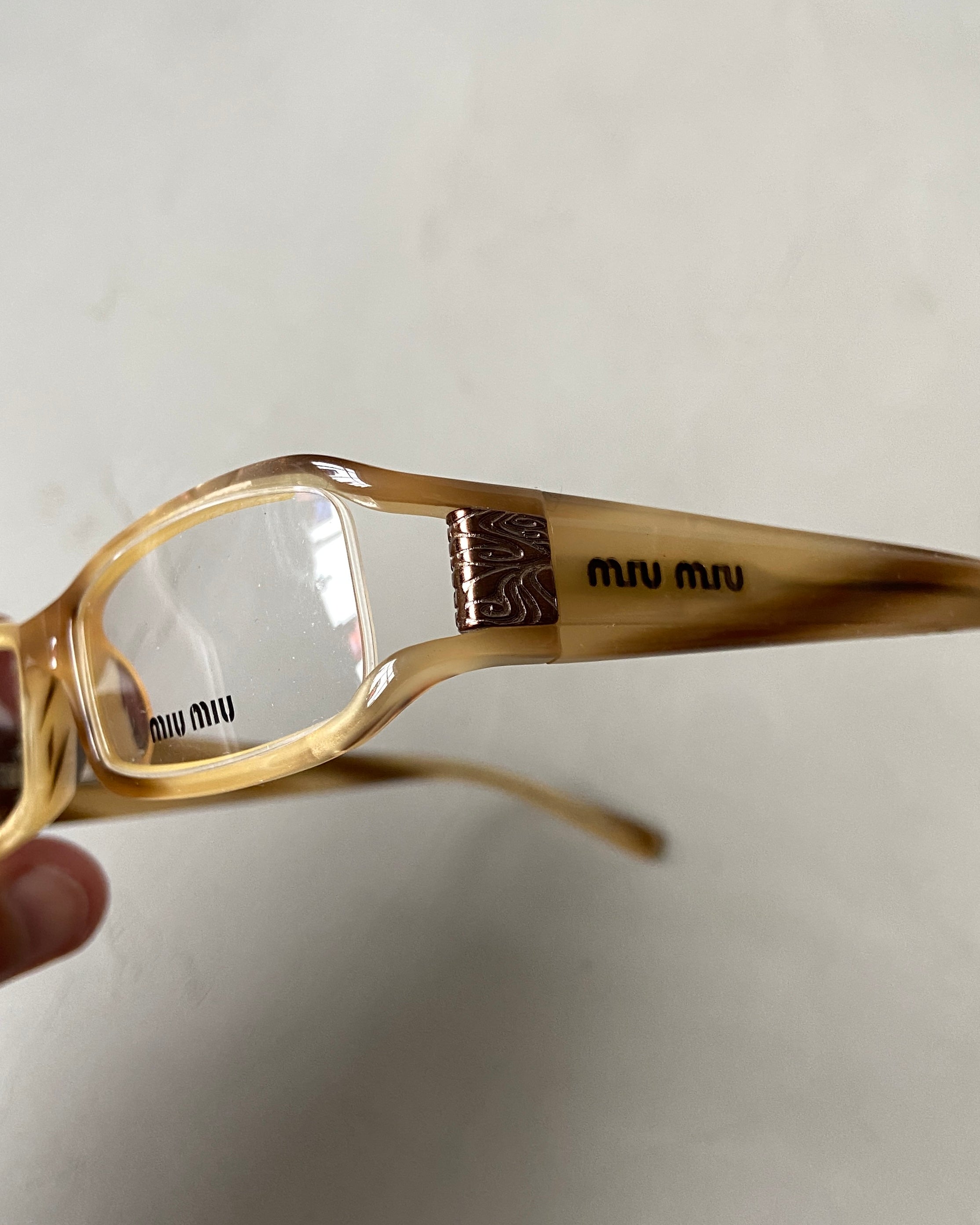 MIU MIU 90'S BAYONETTA GLASSES