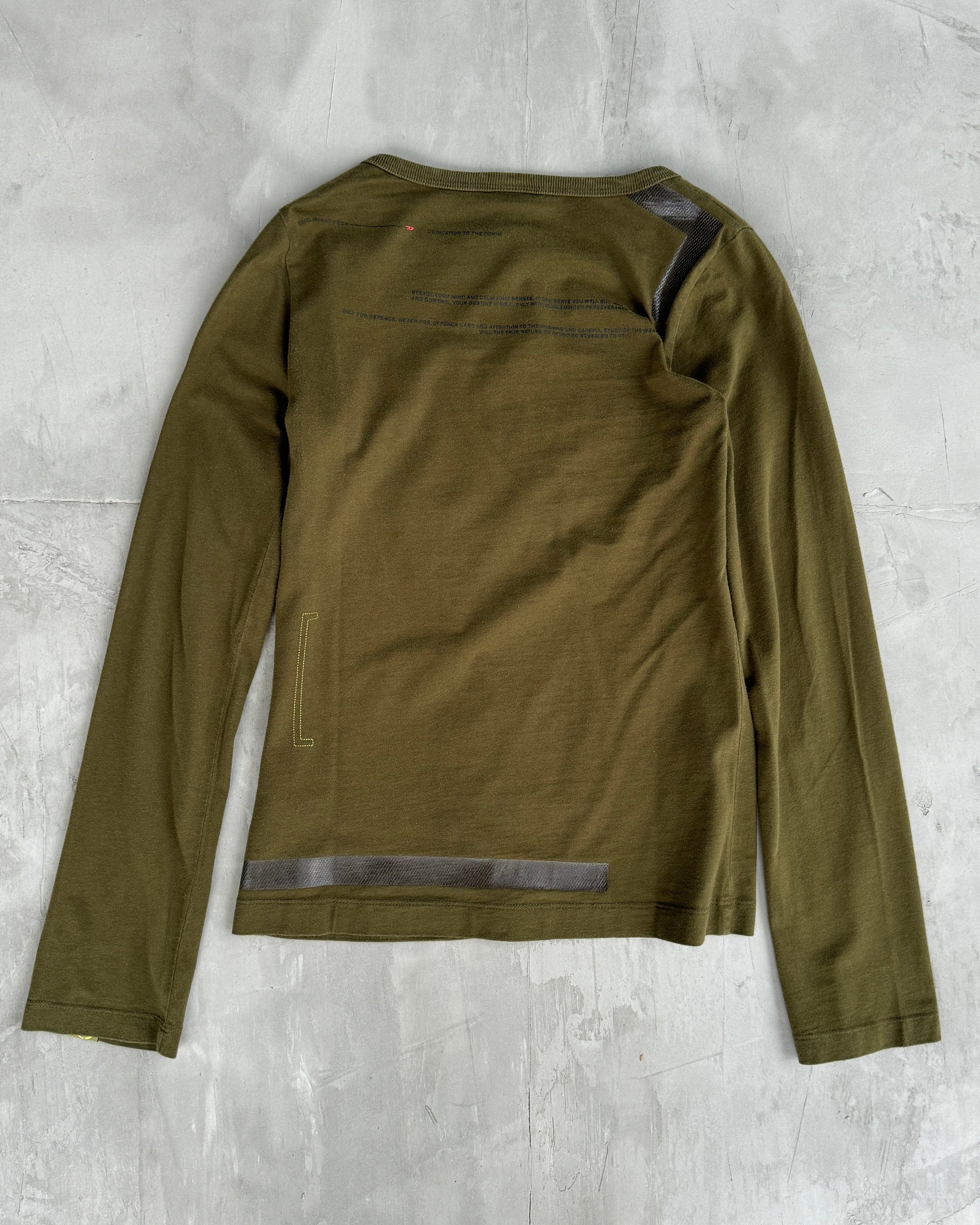 DIESEL 2000'S LONG SLEEVE TEE - S