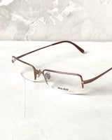 MIU MIU 90'S BAYONETTA GLASSES