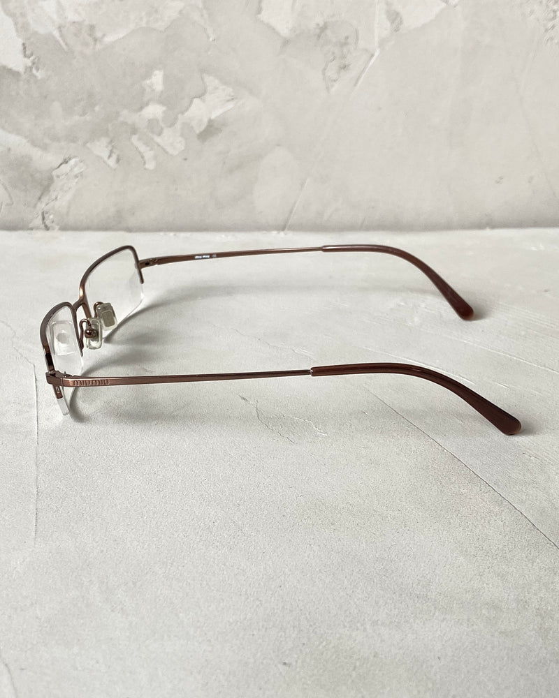 MIU MIU 90'S BAYONETTA GLASSES