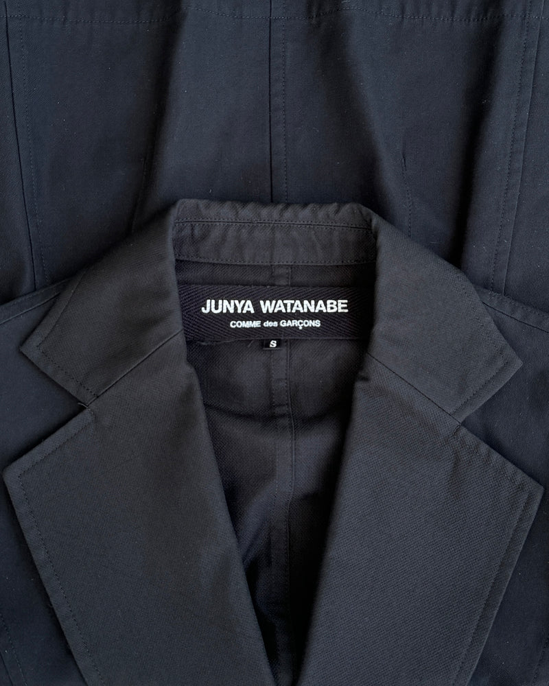 JUNYA WATANABE COMME DES GARCONS AW05 ASYMMETRIC BLAZER JACKET - S