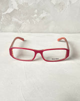 MIU MIU 90'S BAYONETTA GLASSES