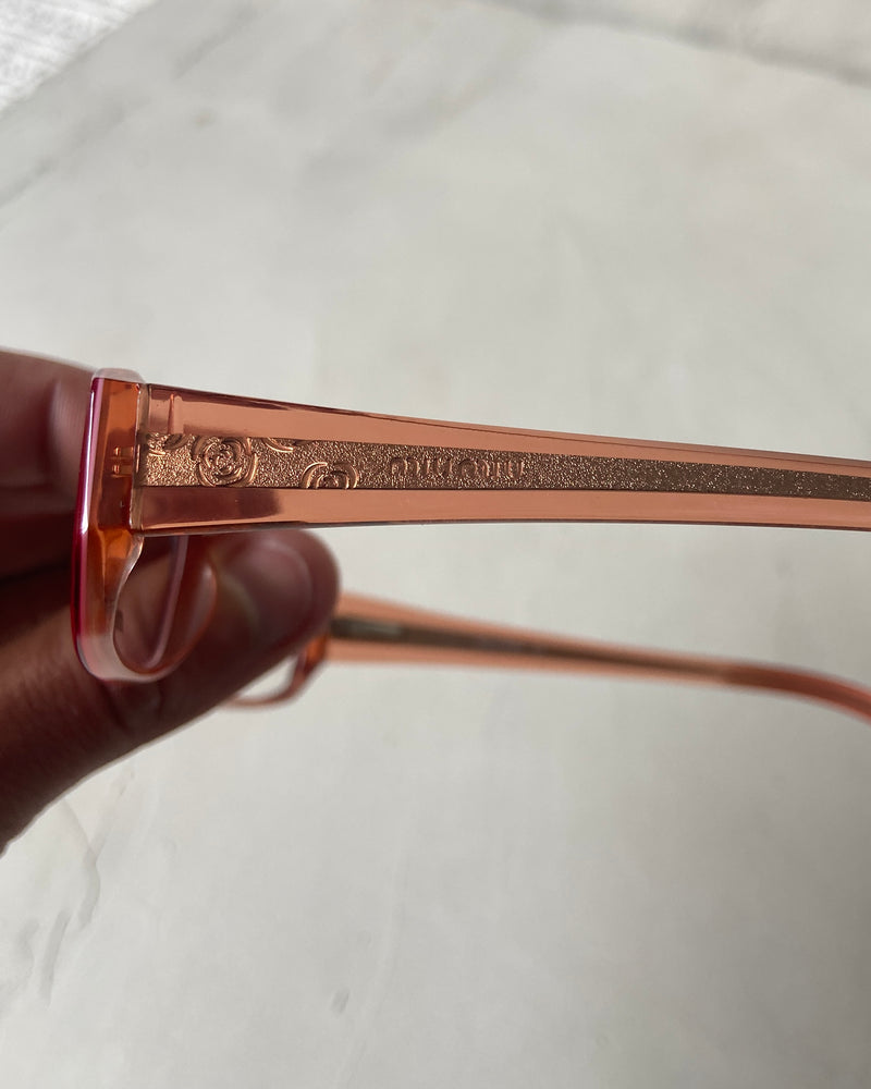 MIU MIU 90'S BAYONETTA GLASSES