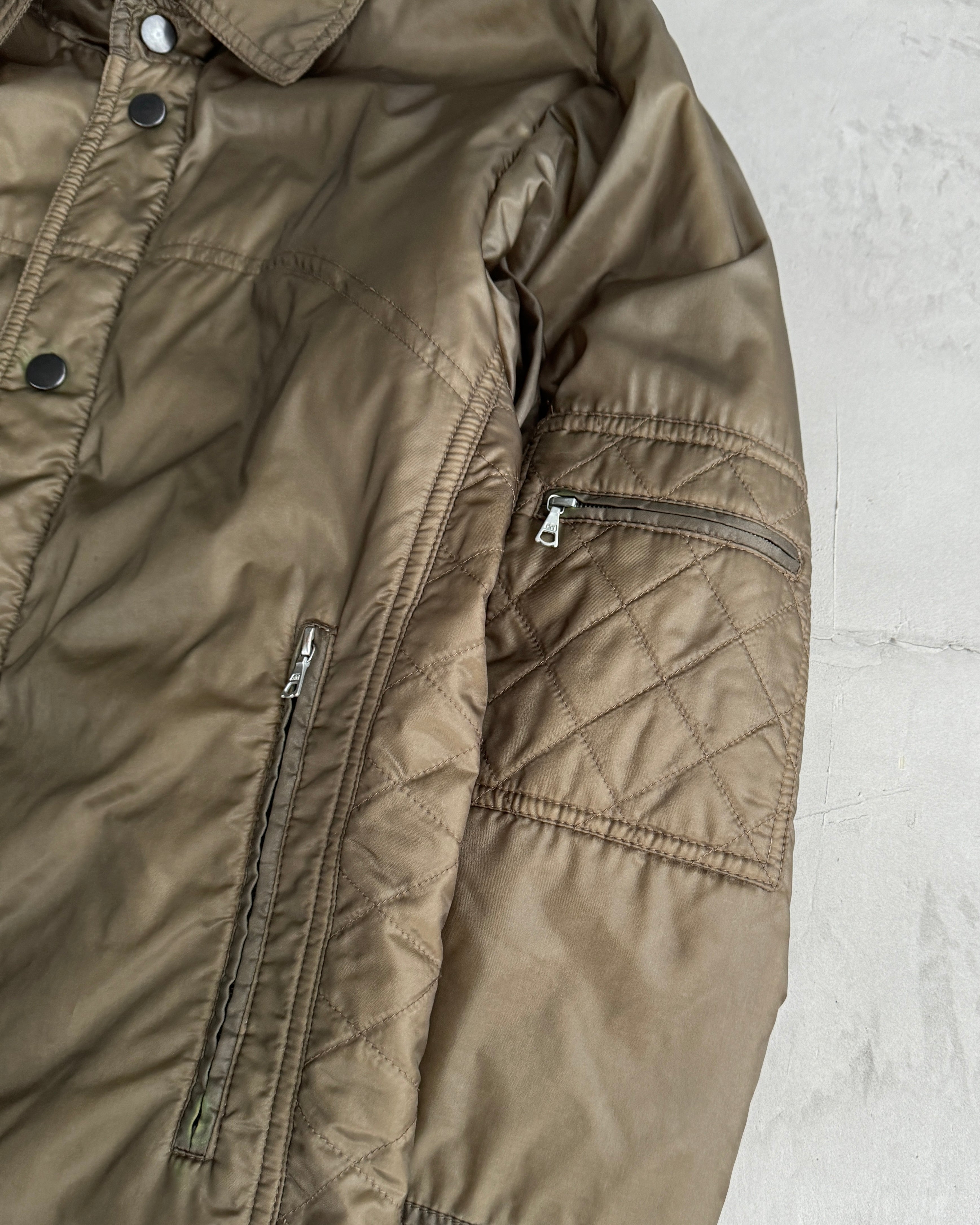 DRIES VAN NOTEN NYLON PUFER JACKET - S/M