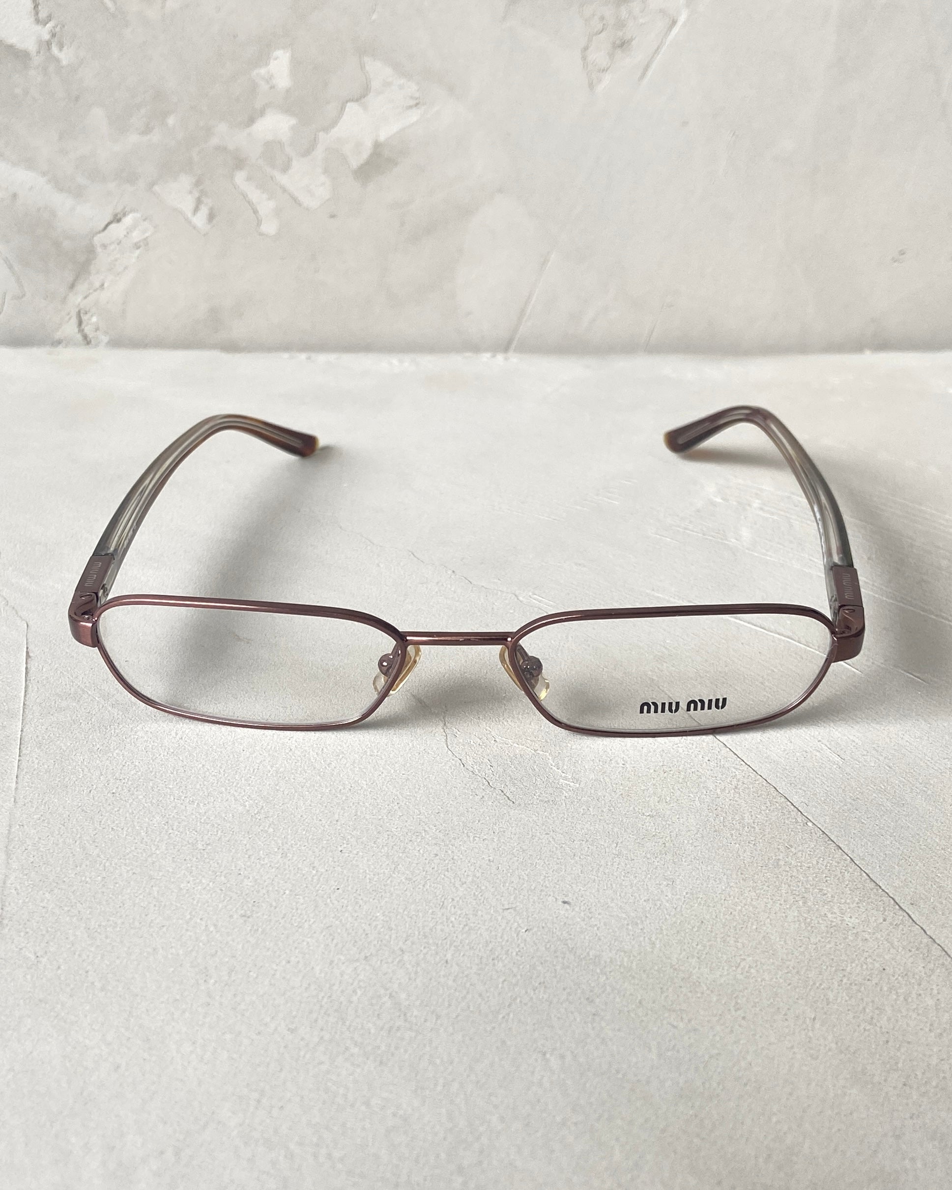 MIU MIU 90'S BAYONETTA GLASSES