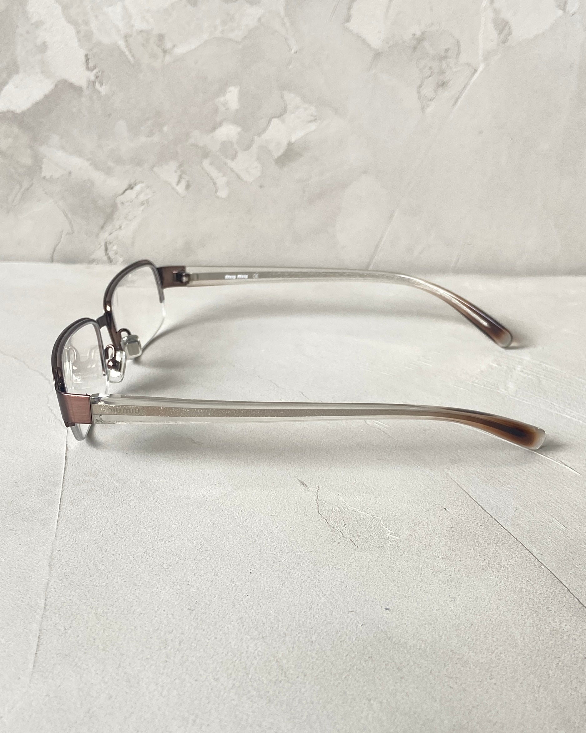 MIU MIU 90'S BAYONETTA GLASSES