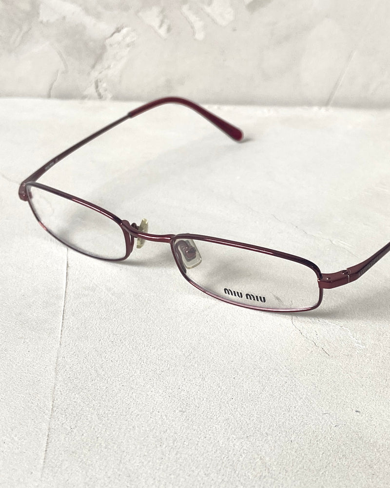 MIU MIU 90'S BAYONETTA GLASSES