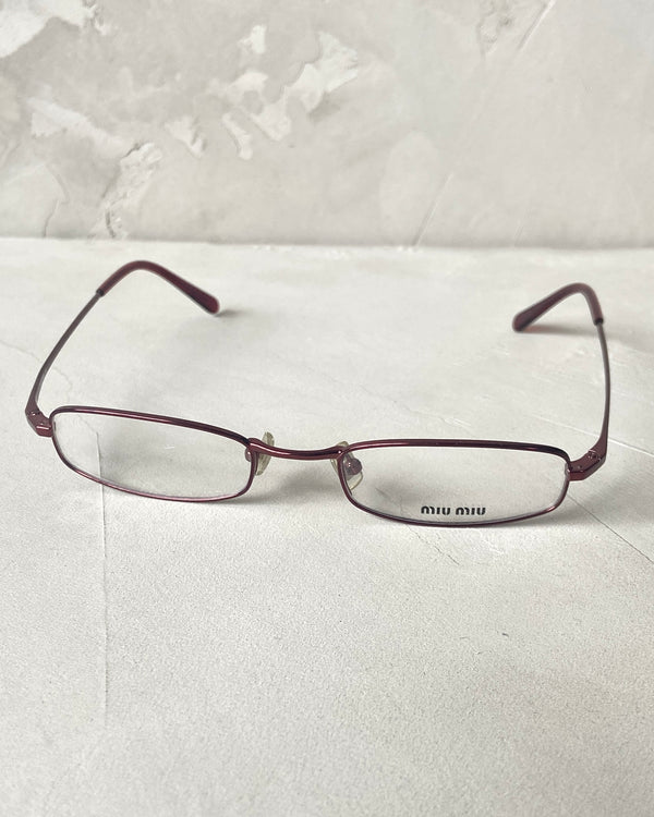 MIU MIU 90'S BAYONETTA GLASSES