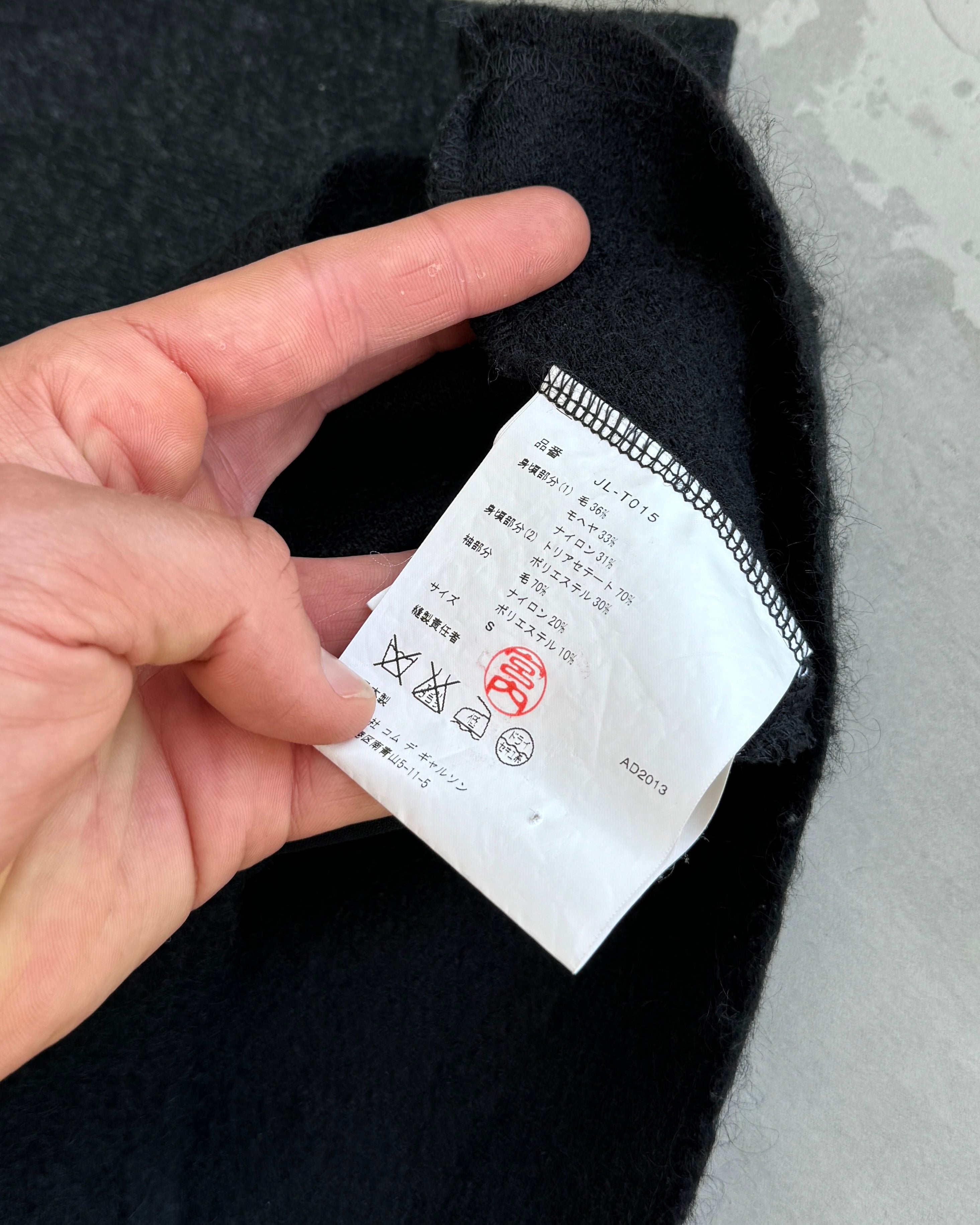 JUNYA WATANABE MOHAIR AND MESH SWEATSHIRT - S