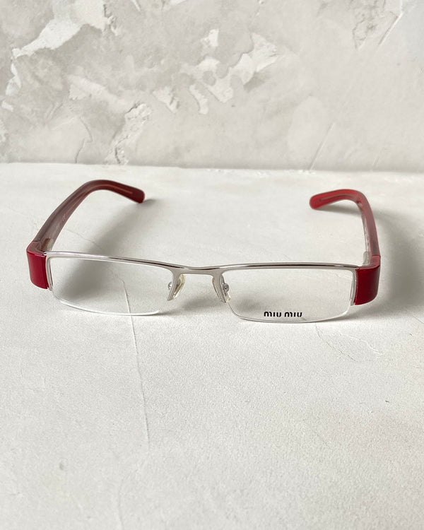 MIU MIU 90'S BAYONETTA GLASSES