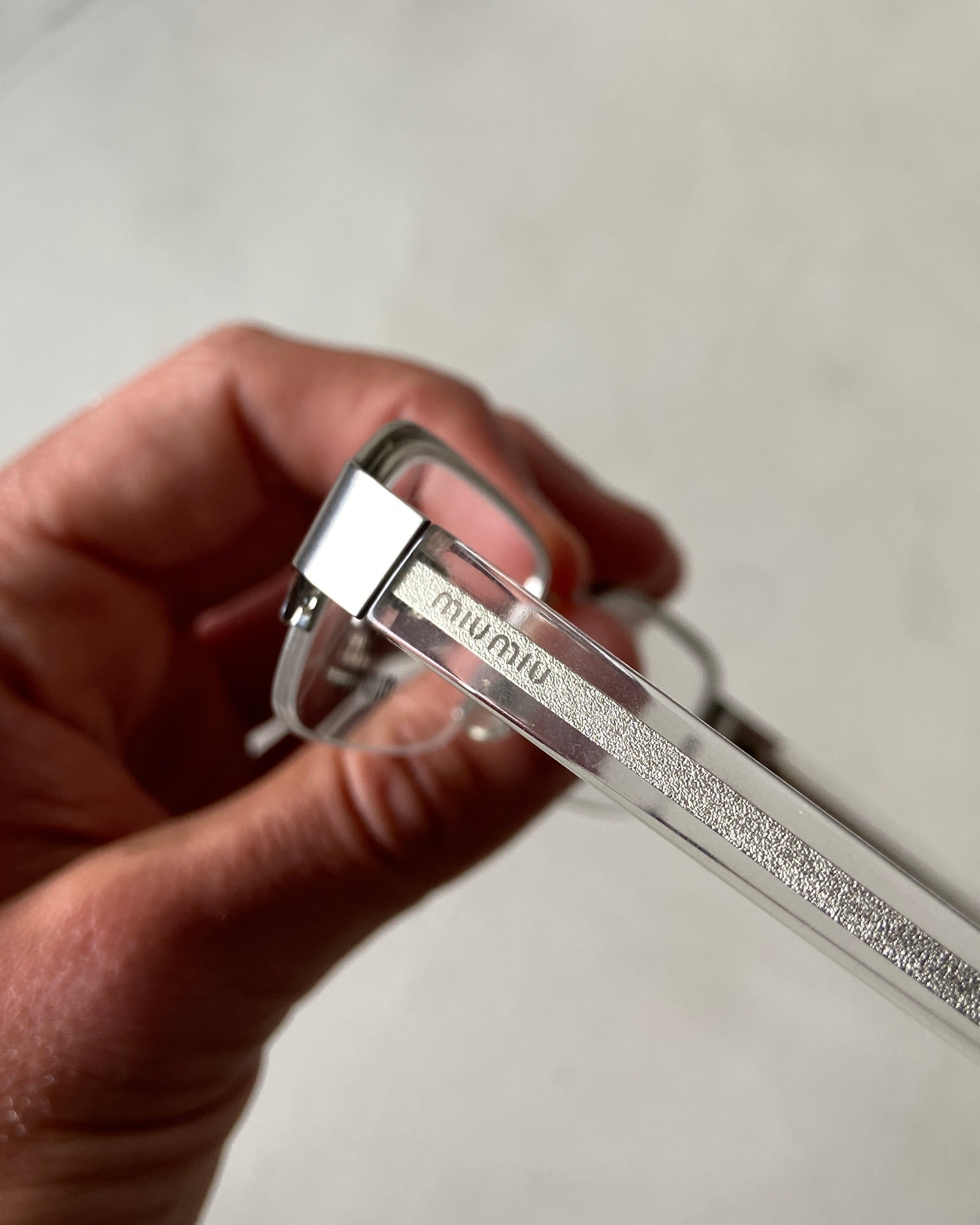 MIU MIU 90'S BAYONETTA GLASSES