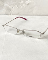 MIU MIU 90'S BAYONETTA GLASSES