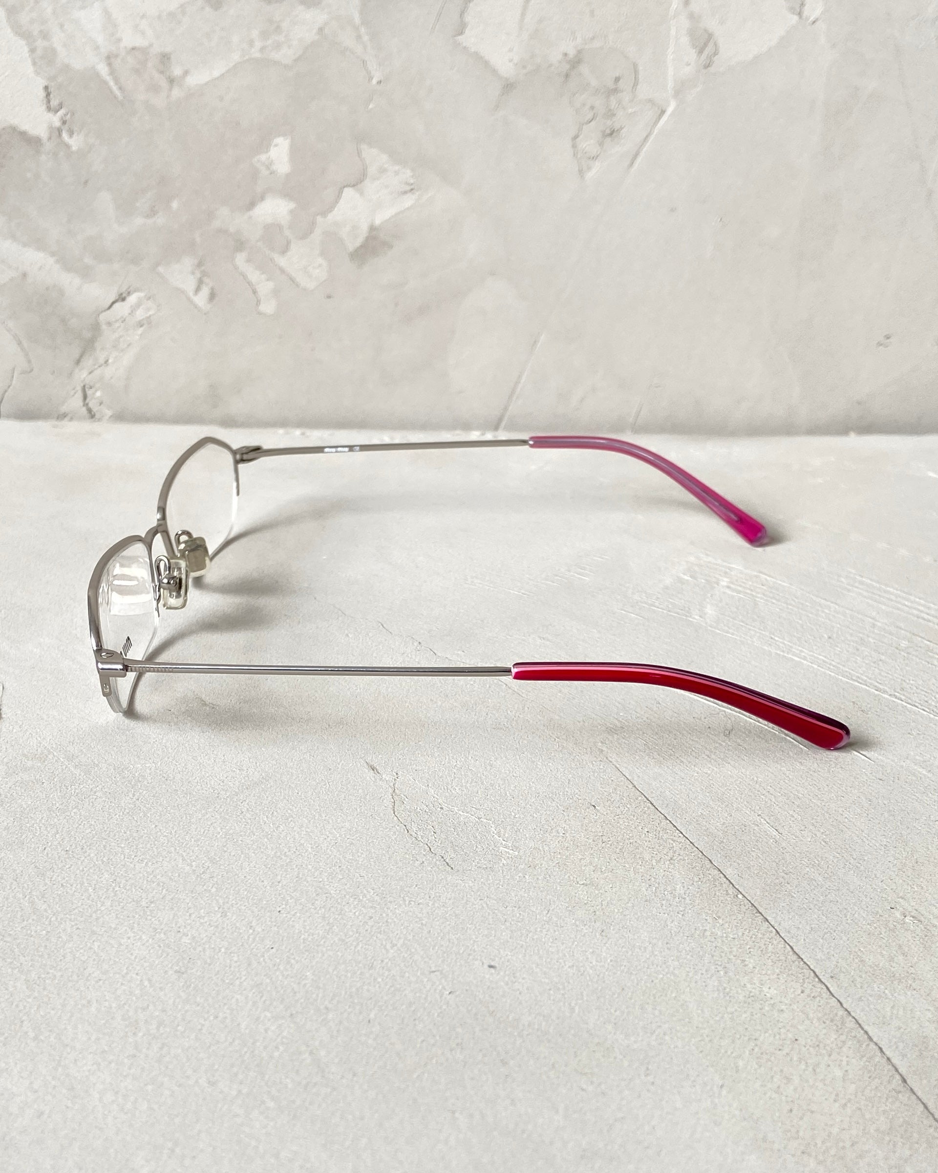 MIU MIU 90'S BAYONETTA GLASSES