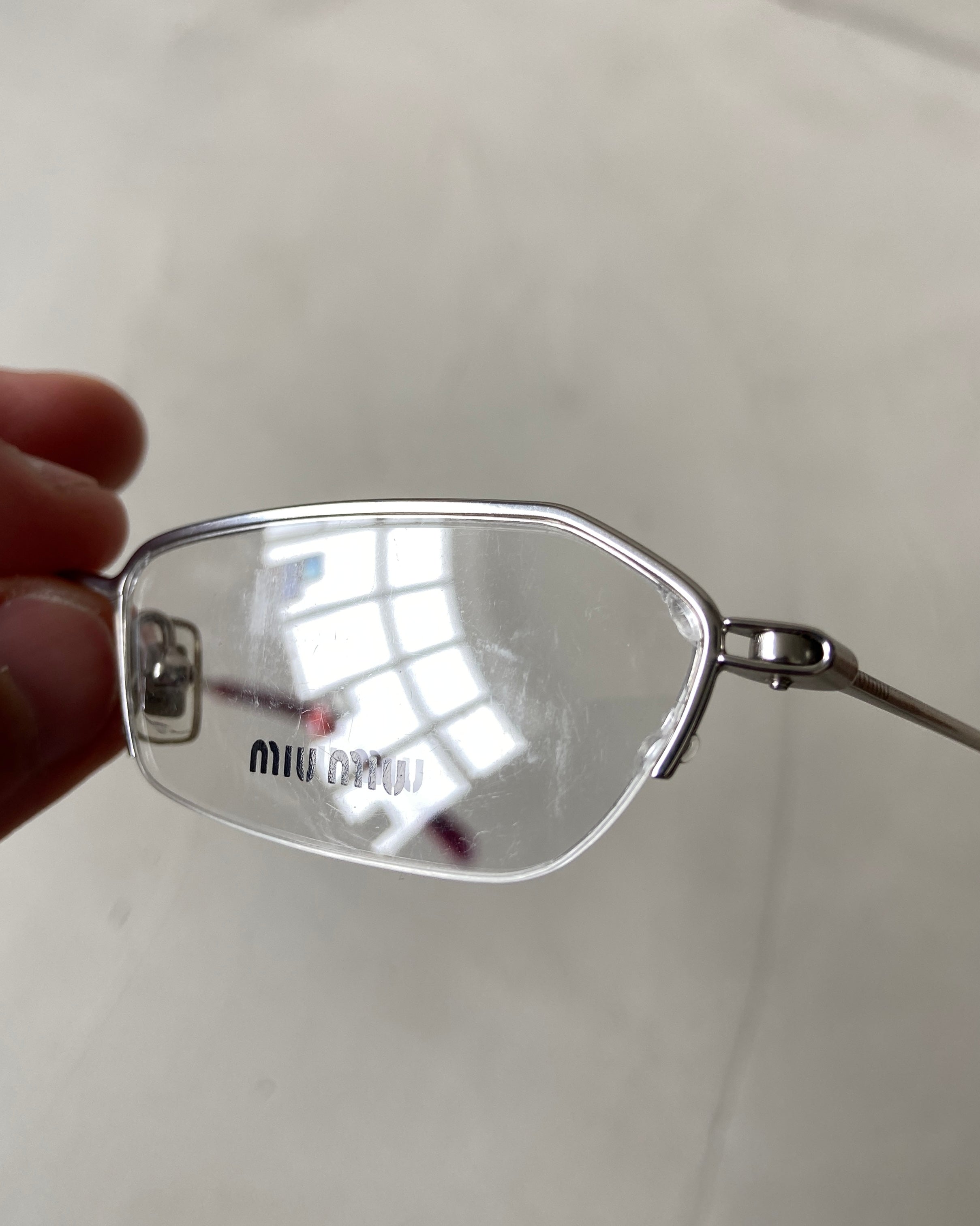 MIU MIU 90'S BAYONETTA GLASSES