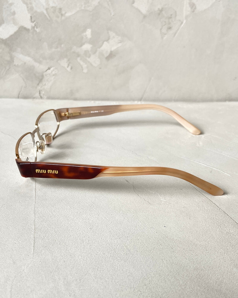 MIU MIU 90'S BAYONETTA GLASSES