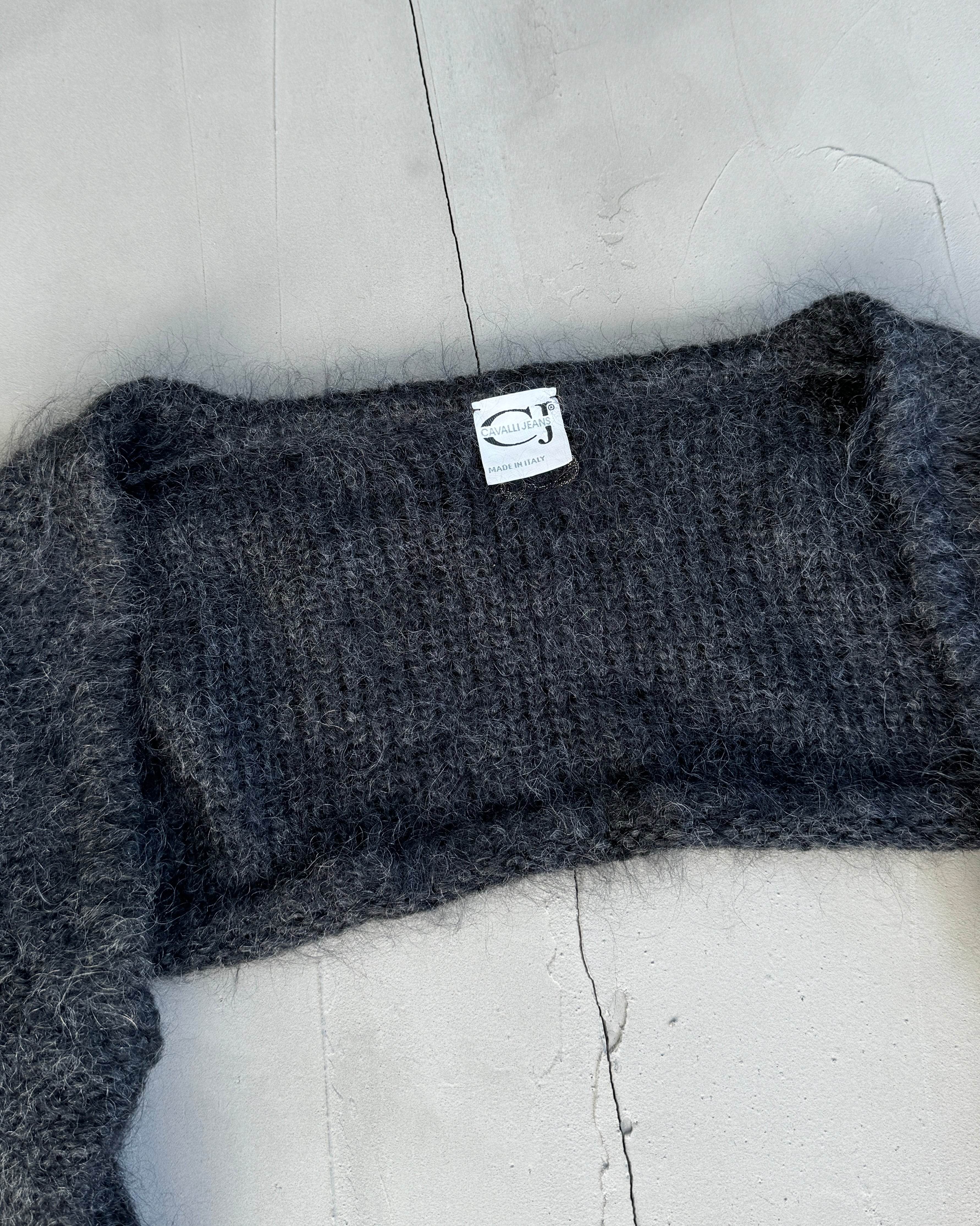 CAVALLI 00'S MOHAIR BOLERO ARM SLEEVES - M