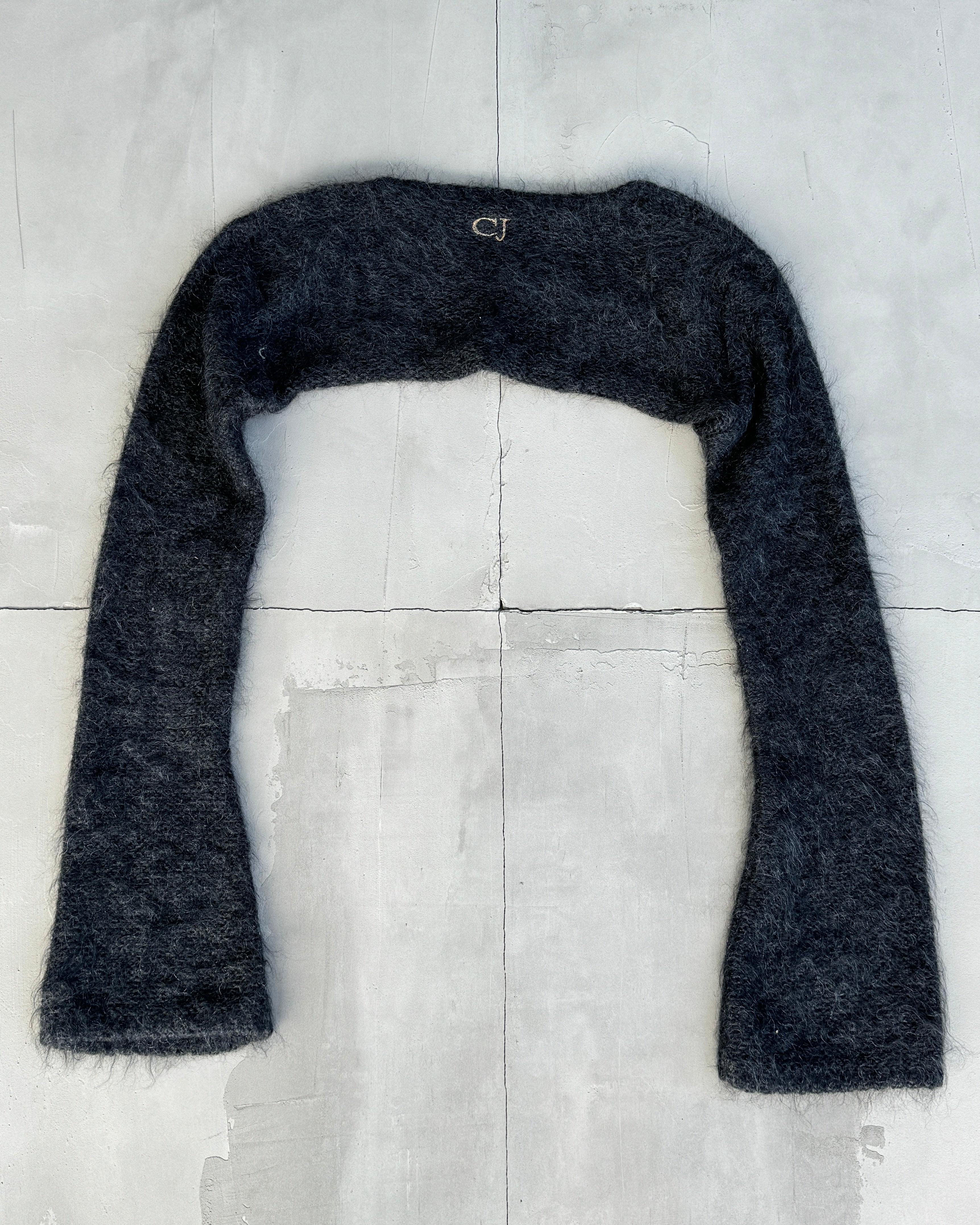 CAVALLI 00'S MOHAIR BOLERO ARM SLEEVES - M