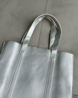 ISSEY MIYAKE PARFUMS SILVER TOTE BAG