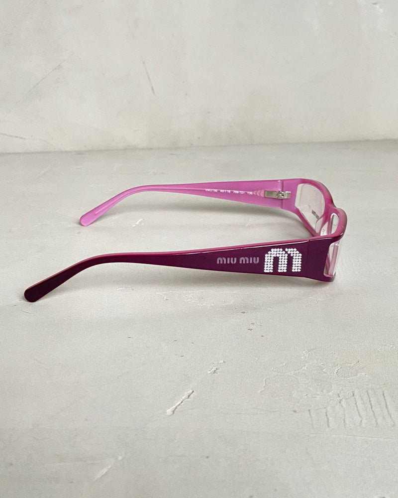 MIU MIU 90'S BAYONETTA GLASSES