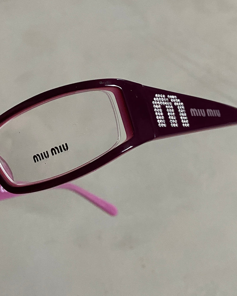 MIU MIU 90'S BAYONETTA GLASSES