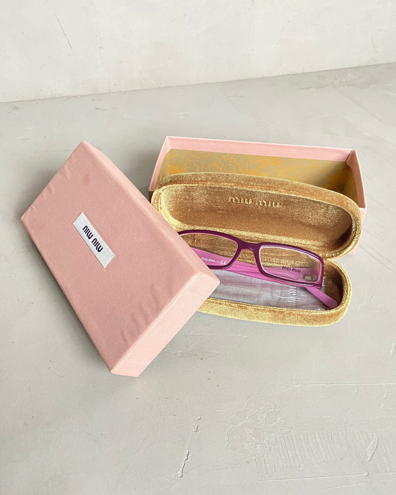 MIU MIU 90'S BAYONETTA GLASSES