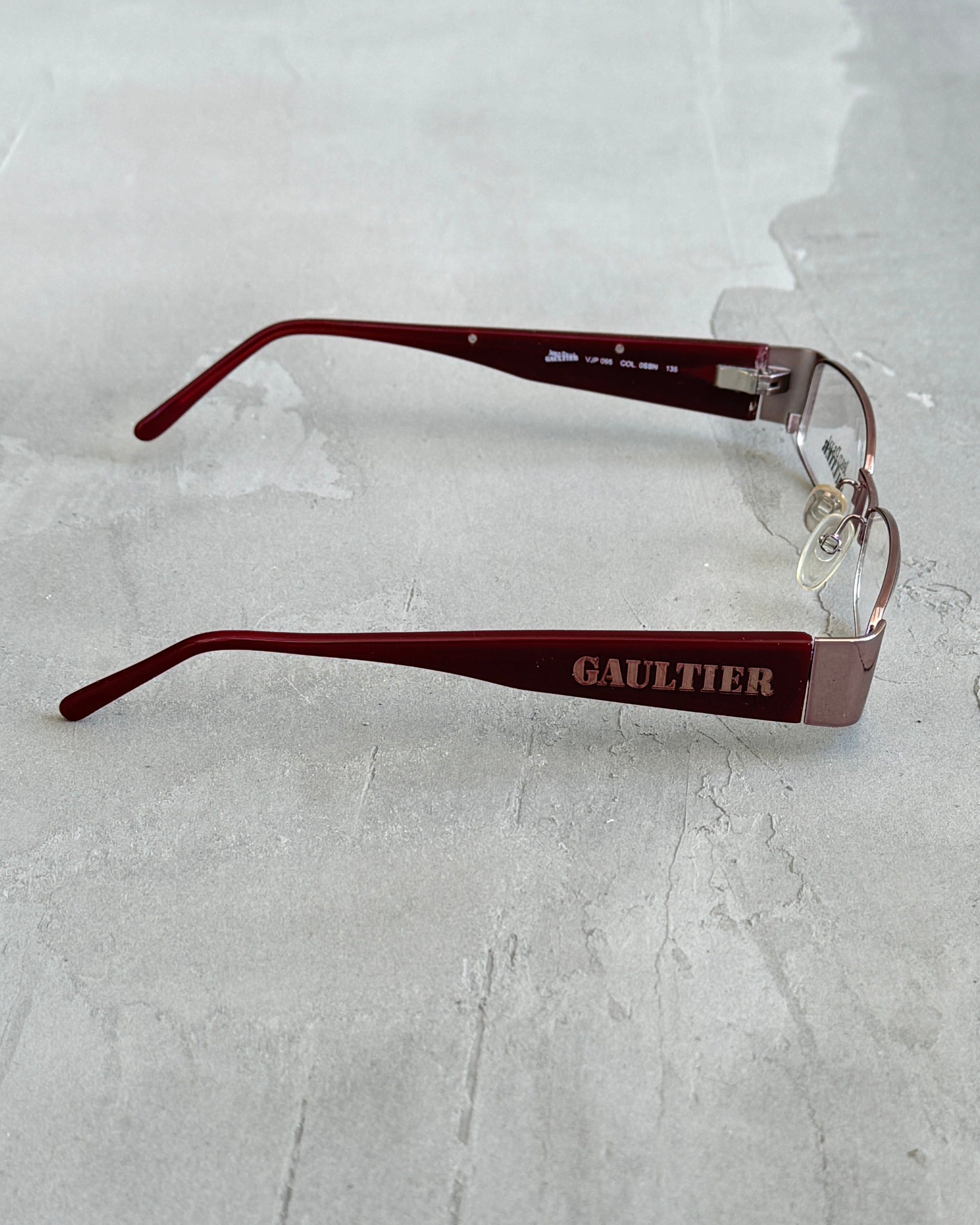 JEAN PAUL GAULTIER JPG CLEAR LENS BAYONETTA EYE GLASSES