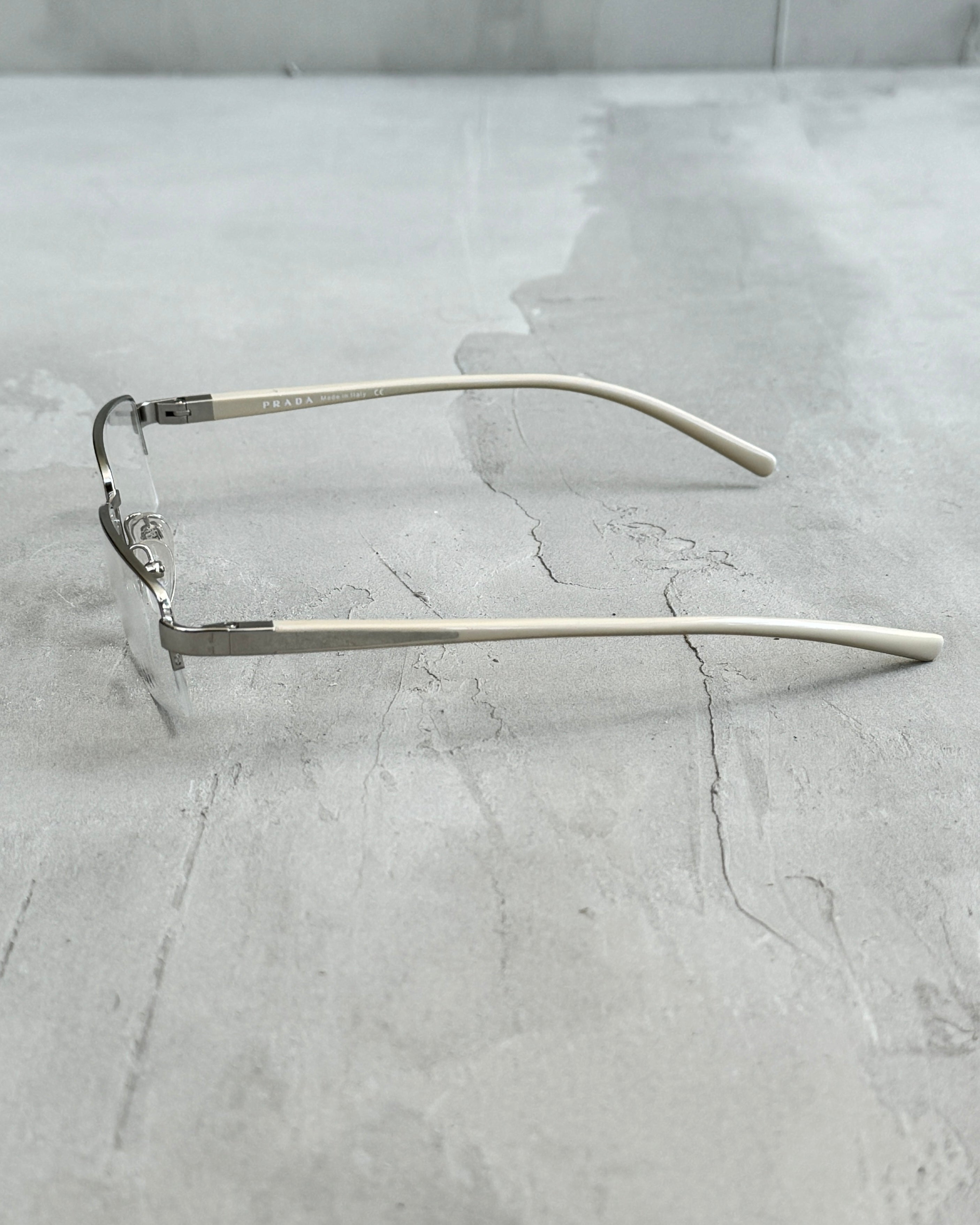 PRADA CLEAR LENS BAYONETTA EYE GLASSES