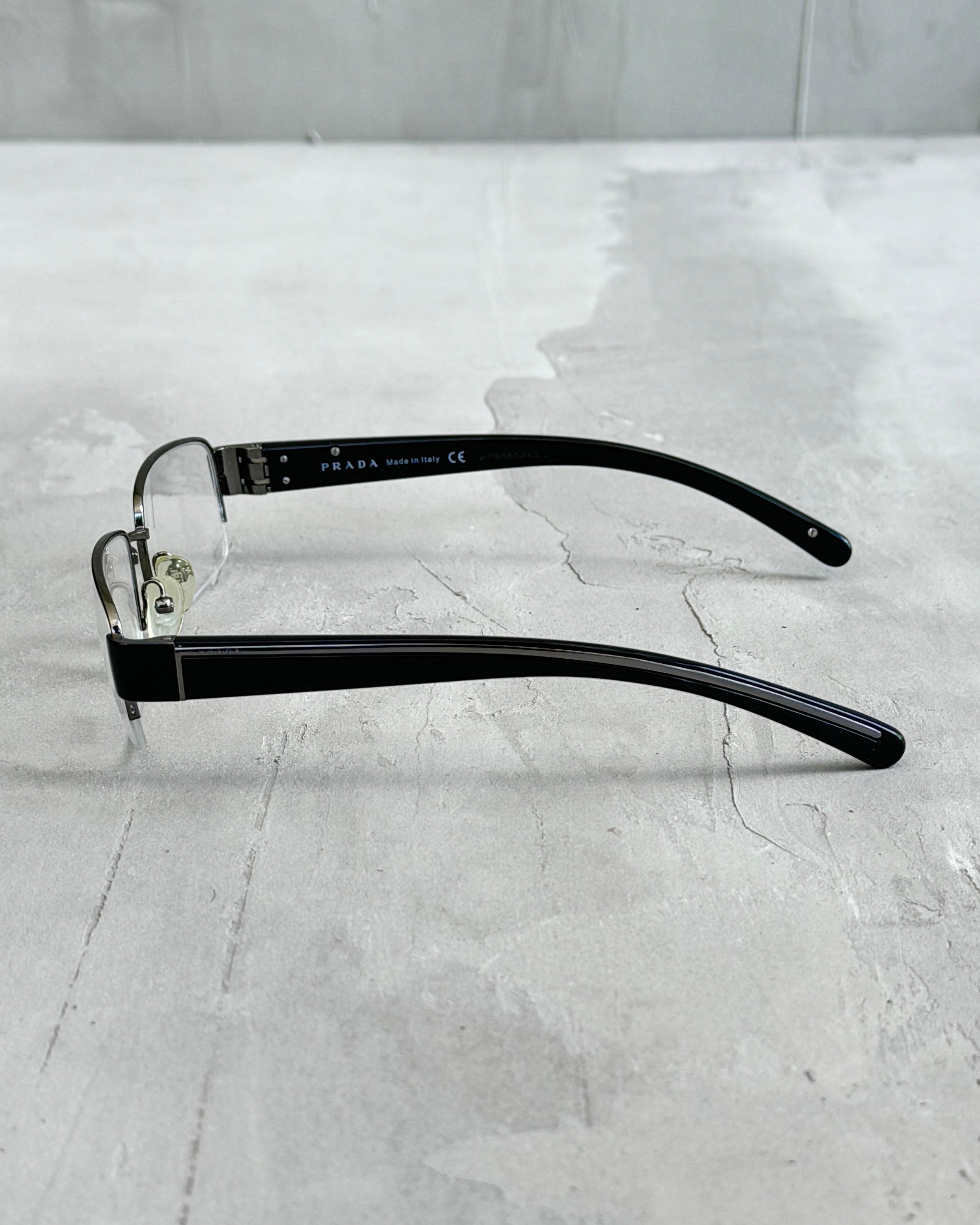 PRADA CLEAR LENS BAYONETTA EYE GLASSES
