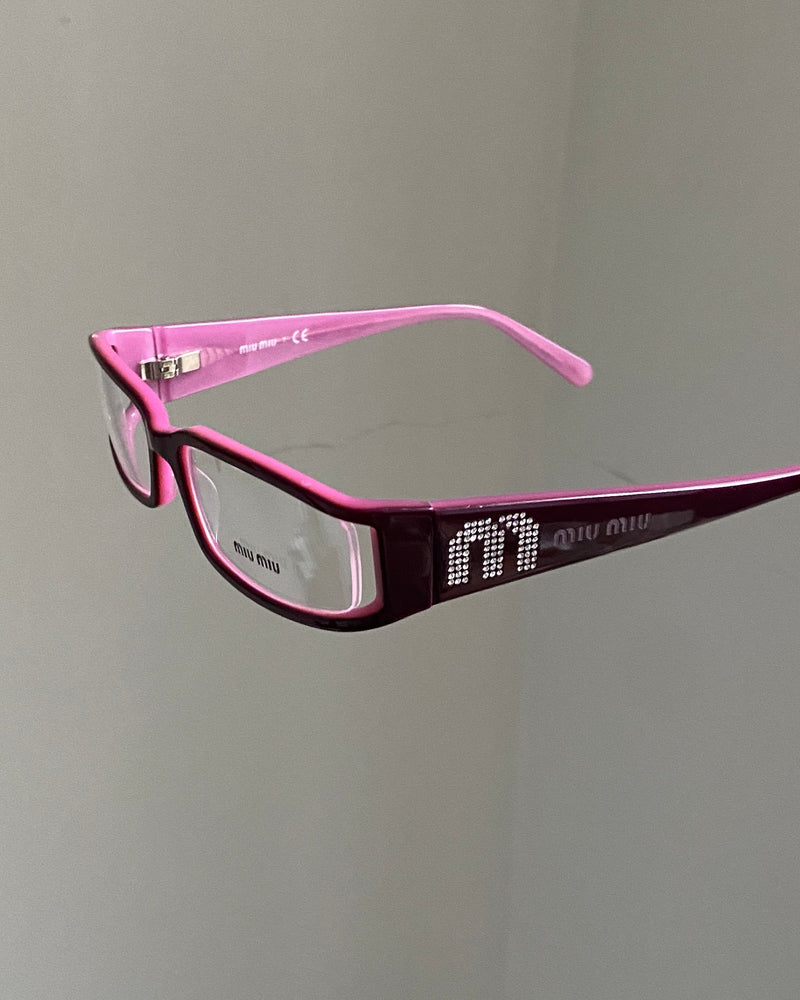 MIU MIU 90'S BAYONETTA GLASSES