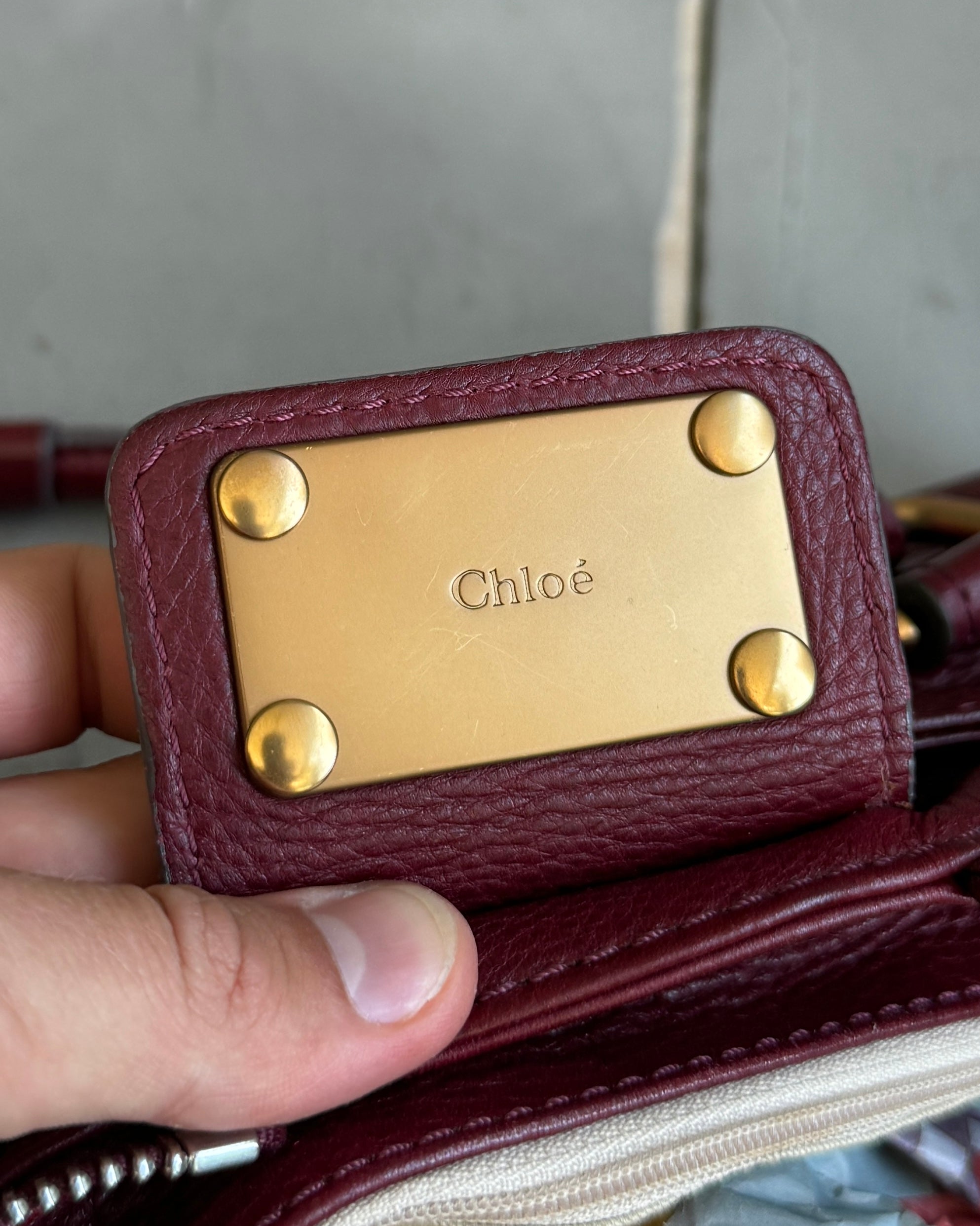 Chloe by Phoebe Philo SS05 Red Paddington Bag