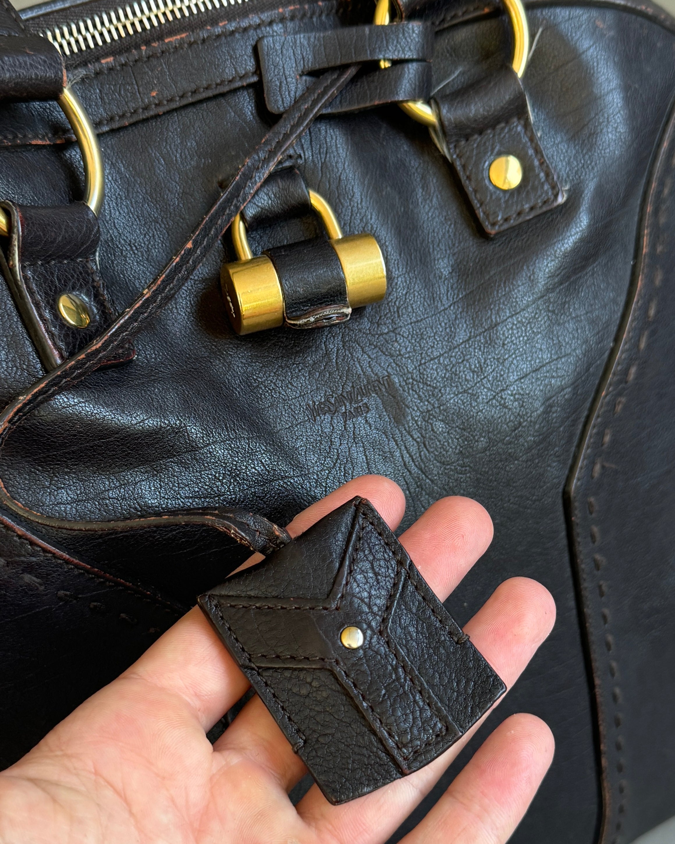 Yves Saint Laurent SS06 Leather Muse Bag