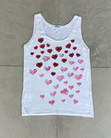 MIU MIU 'HEARTS' VEST TOP - XL