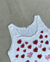 MIU MIU 'HEARTS' VEST TOP - XL