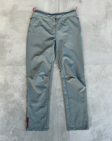 PRADA SPORT NYLON STRETCH TROUSERS - M