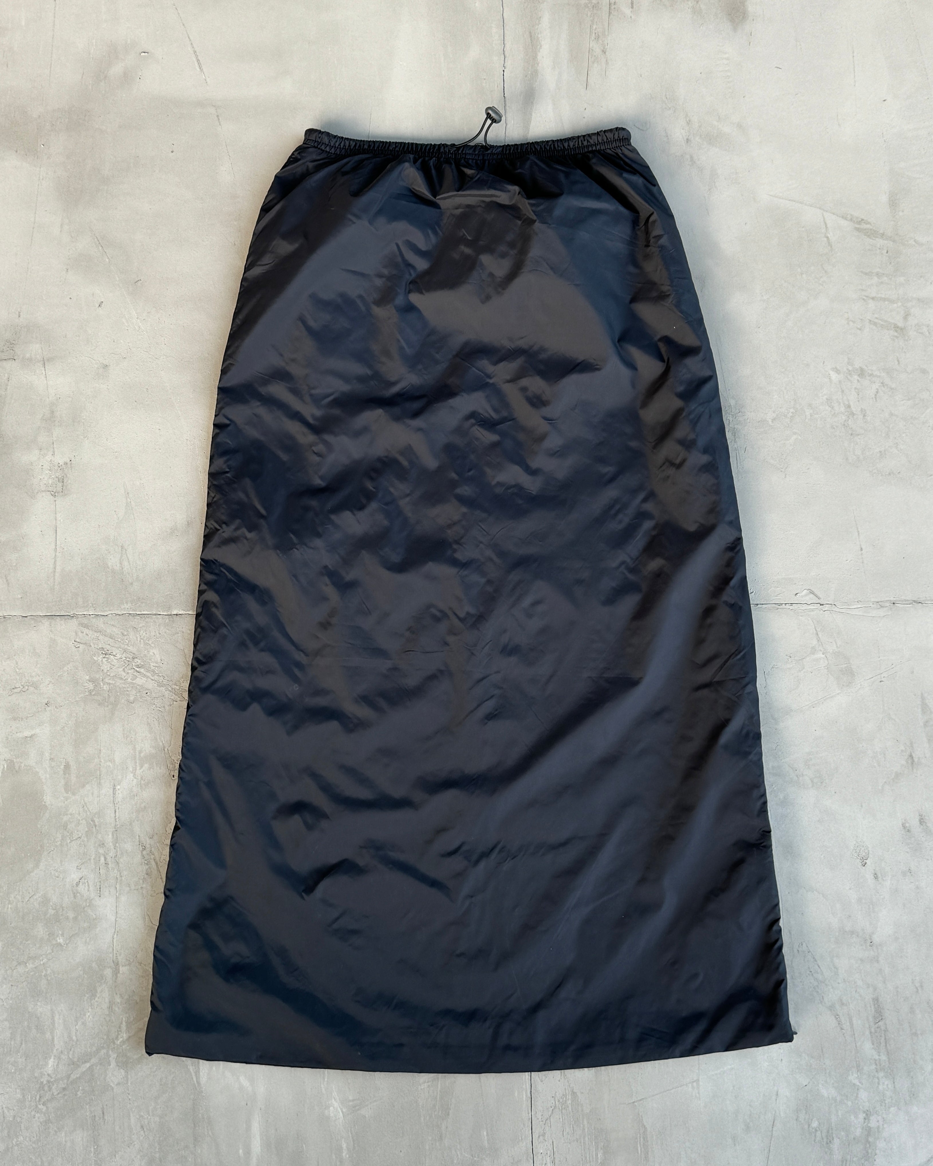 DIESEL NYLON MIDI SKIRT - XS