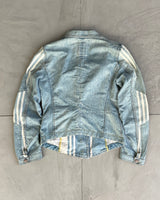 MARITHE FRANCOIS GIRBAUD MFG DENIM JACKET - M