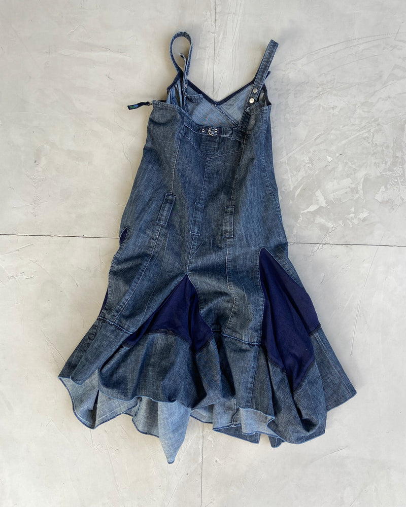 MARITHE FRANCOIS GIRBAUD MFG DENIM DRESS - EU 38 / UK 10