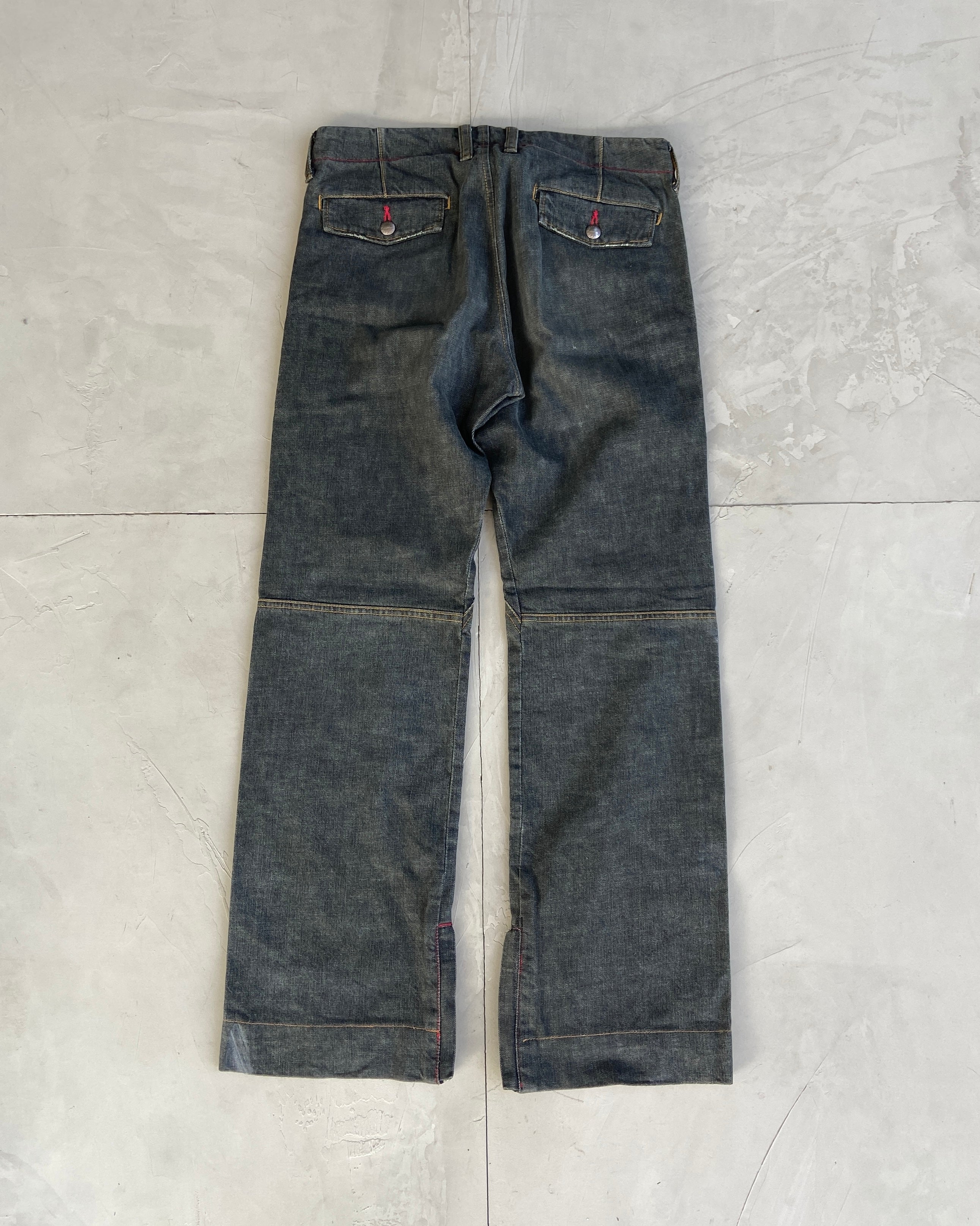 KATHARINE HAMNETT 90'S STRAIGHT LEG JEANS - W31"