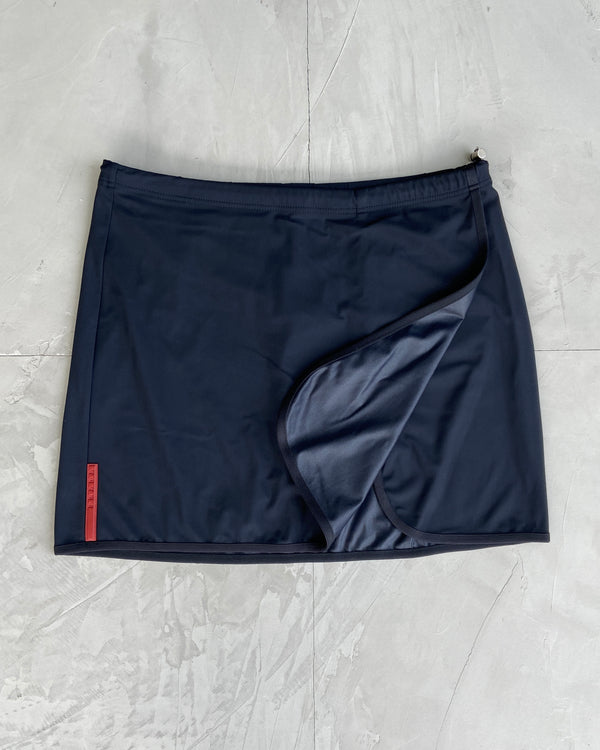 PRADA SPORT NYLON WRAP SKIRT - M/L