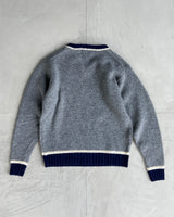 DIESEL KNIT V NECK SWEATSHIRT - M/L