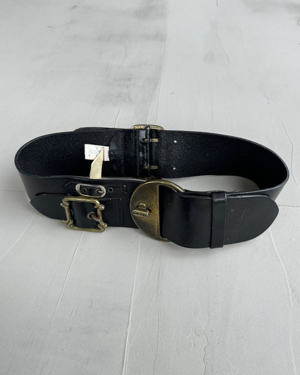 DIESEL LEATHER & BUCKLE BELT