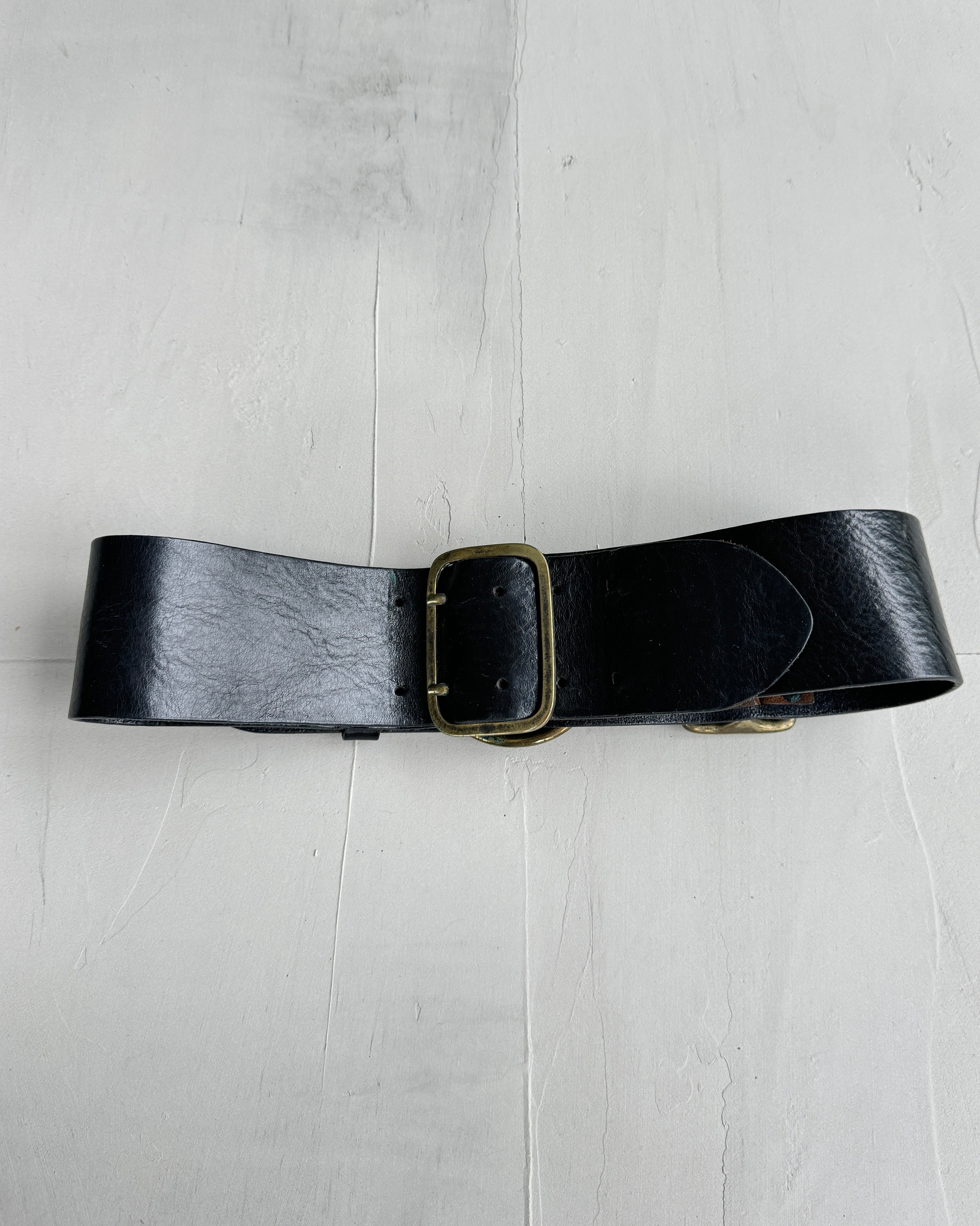 DIESEL LEATHER & BUCKLE BELT