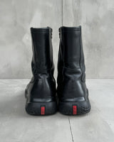 PRADA AW99 VIBRAM LEATHER BOOTS - EU 41 / UK 7.5