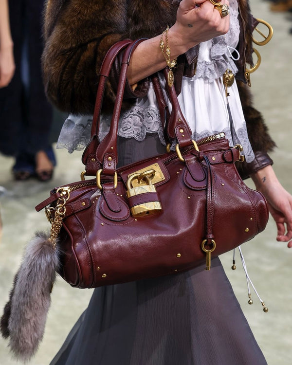 Chloe by Phoebe Philo SS05 Red Paddington Bag