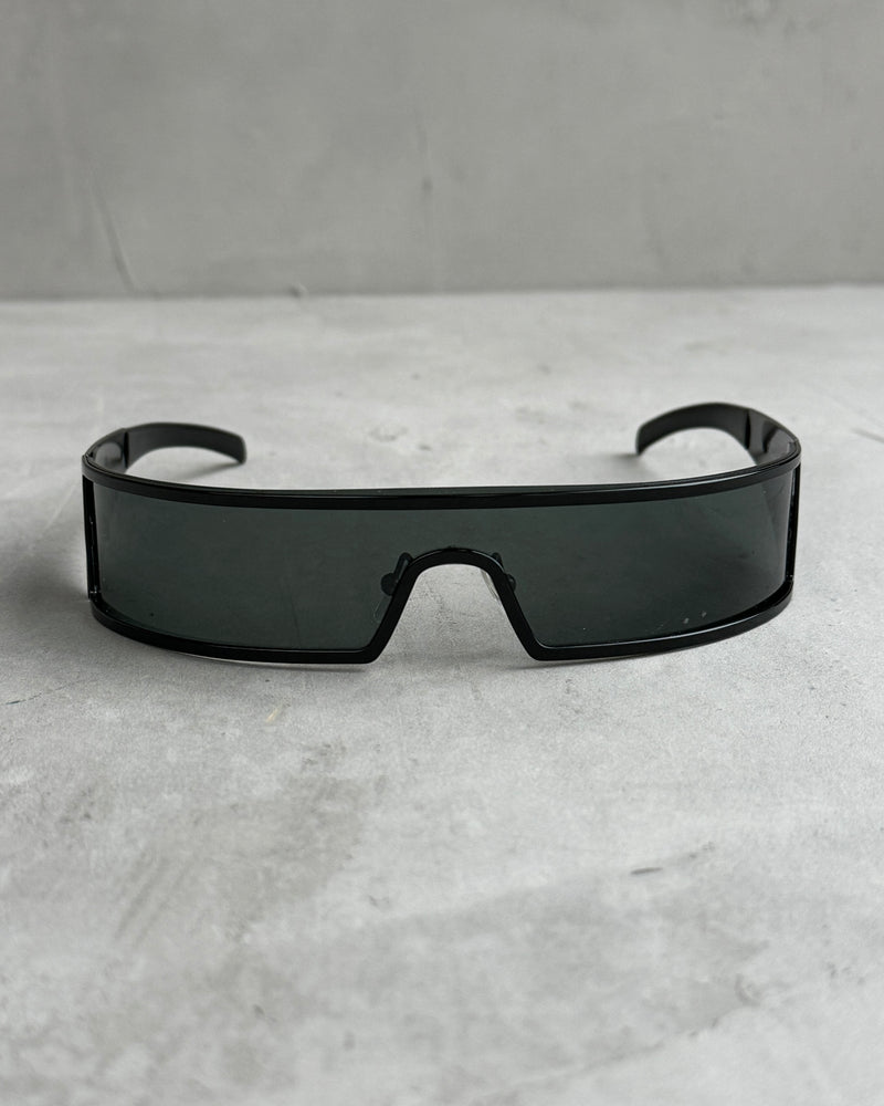 SS03 DIOR PUNK BLACK CHROME SUNGLASSES