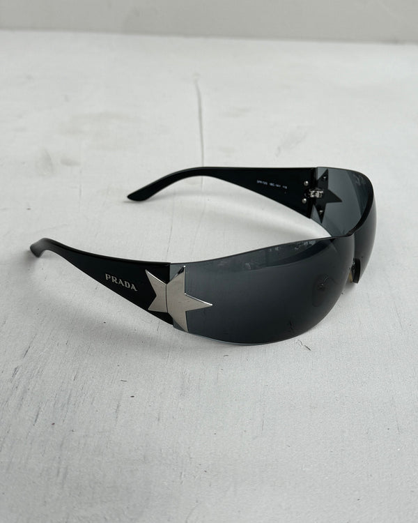 PRADA WRAP AROUND STAR SUNGLASSES