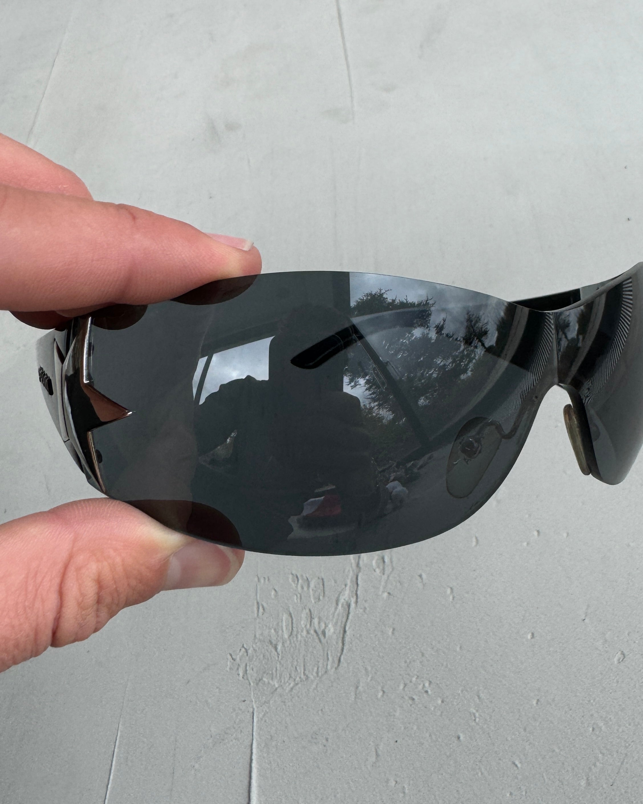 PRADA WRAP AROUND STAR SUNGLASSES